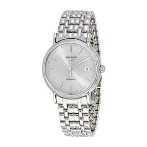 Presence Automatic Silver Dial Watch L49214726