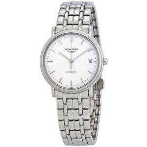 Presence Automatic White Dial Watch L4.821.4.12.6
