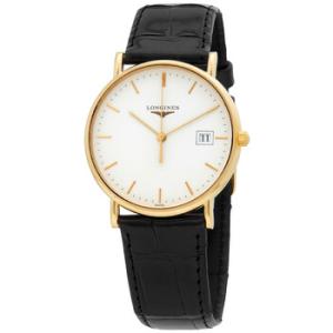 Presence Quartz White Dial Watch L4.743.6.12.0
