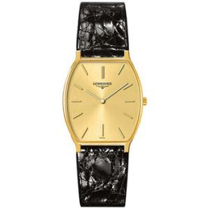 Prestige Quartz Gold Dial Watch L4.823.6.32.0