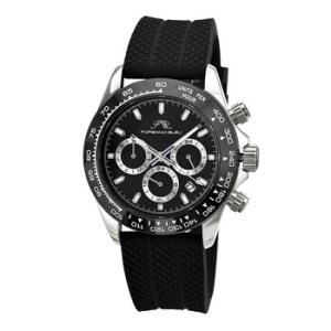 Preston Sport Chronograph Quartz Black Dial Watch 1037BPRR