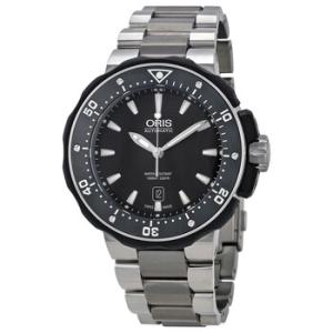 Pro Diver Black Dial Titanium Watch 73376827154MB