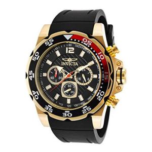 Pro Diver Chronograph Black Dial Black Coke Bezel Watch