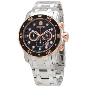 Pro Diver Chronograph Black Dial Watch