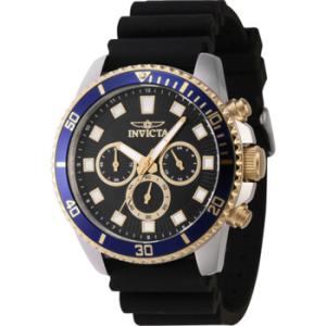 Pro Diver Chronograph GMT Quartz Black Dial Watch