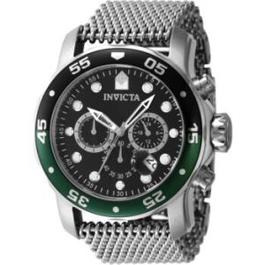 Pro Diver Chronograph GMT Quartz Black Dial Watch