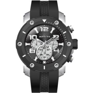 Pro Diver Chronograph GMT Quartz Black Dial Watch