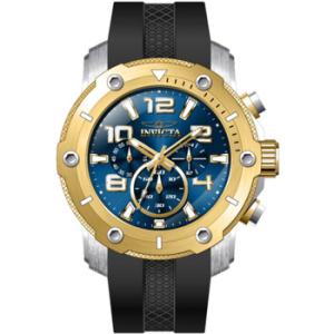 Pro Diver Chronograph GMT Quartz Blue Dial Watch