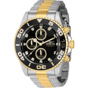 Pro Diver Chronograph Quartz Black Dial Watch