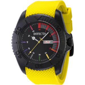 Pro Diver Date Day Quartz Black Dial Watch