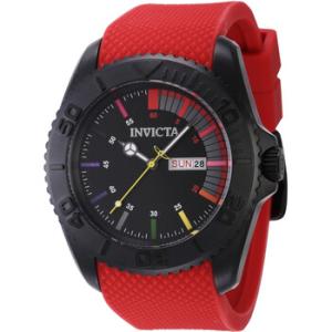 Pro Diver Date Day Quartz Black Dial Watch