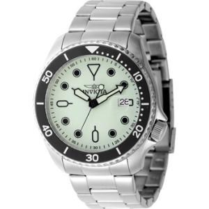 Pro Diver Date Luminous Green Dial Watch