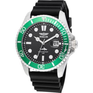 Pro Diver Date Quartz Black Dial Watch