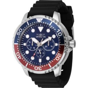 Pro Diver GMT Date Quartz Blue Dial Pepsi Bezel Watch