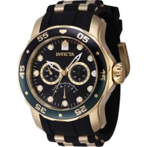 Pro Diver GMT Quartz Black Dial Watch