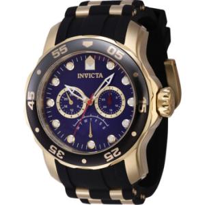 Pro Diver GMT Retrograde Quartz Blue Dial Watch