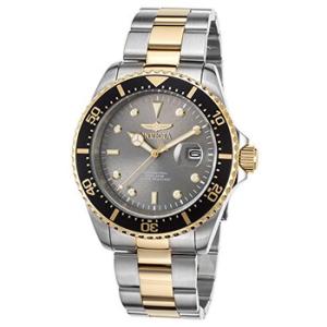 Pro Diver Grey Dial Twotone Watch