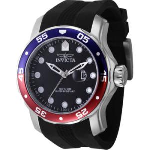 Pro Diver Quartz Black Dial Pepsi Bezel Watch