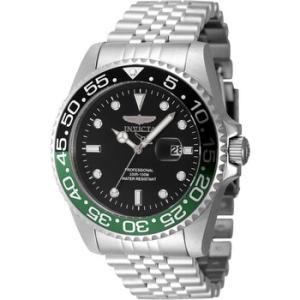 Pro Diver Quartz Black Dial Sprite Bezel Watch