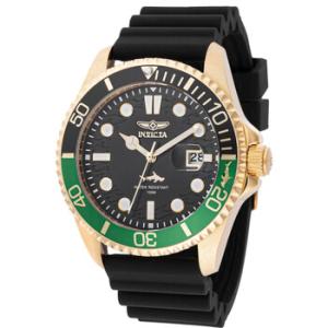 Pro Diver Quartz Black Dial Sprite Bezel Watch
