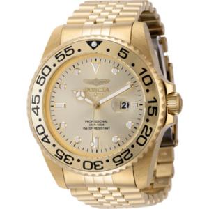 Pro Diver Quartz Gold Dial Watch