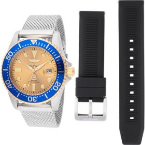 Pro Diver Quartz Gold Dial Watch