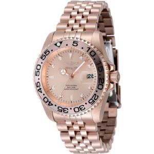 Pro Diver Quartz Rose Gold Dial Watch