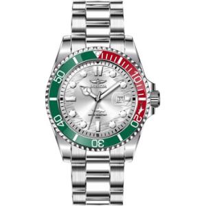 Pro Diver Quartz Silver Dial Watch