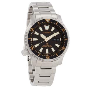 Promaster Automatic Black Dial Watch NY016066E