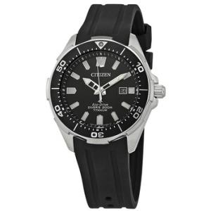 Promaster EcoDrive Titanium Black Dial Watch BN020005E