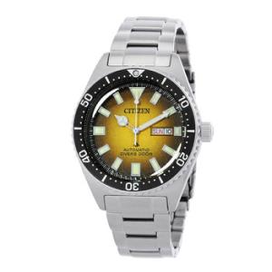 Promaster Marine Automatic Yellow Dial Watch NY012052X