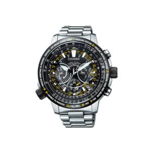 Promaster Sky Satellite Wave Perpetual Alarm Chronograph Black Dial Watch CC701482E
