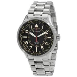 Promaster Sky World Time EcoDrive Black Dial Watch BX101053E