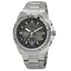 Promaster Skyhawk AT Perpetual Chronograph GMT AnalogDigital Black Dial Watch JY812058E