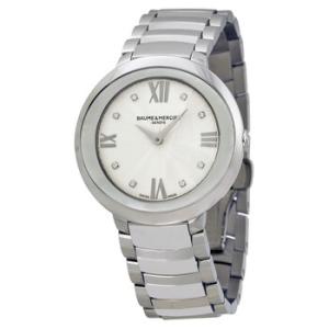 Promesse Mother of Pearl Dial Diamond 34mm Watch