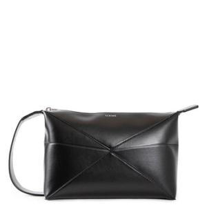 Puzzle Fold Wash Bag  Black