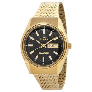 Q Timex Falcon Eye Quartz Black Dial Watch TW2W62500