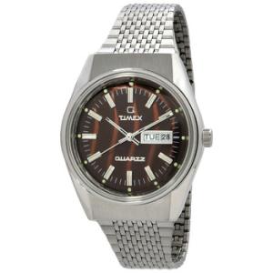 Q Timex Falcon Eye Quartz Brown Dial Watch TW2W62400