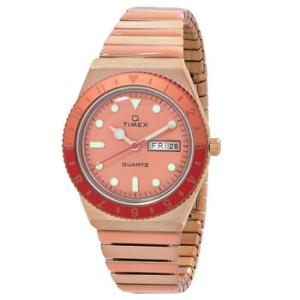 Q Timex Malibu Quartz Pink Dial Watch TW2V38600VQ