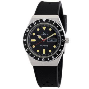 Q Timex Quartz Black Dial Watch TW2V32000