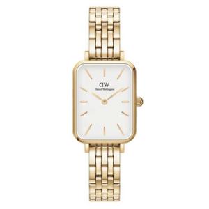 Quadro Quartz Eggshell White Dial Watch DW00100622