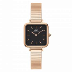 Quadro Studio Quartz Black Dial Watch DW00100518