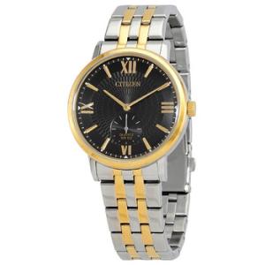 Quartz Black Dial Twotone Watch BE917676E