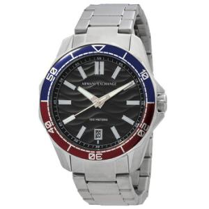 Quartz Black Dial Watch AX1955