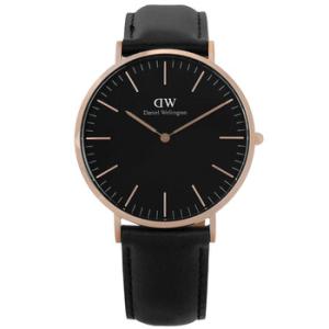 Quartz Black Dial Watch DW00500035