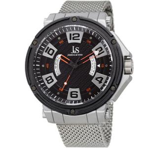 Quartz Black Dial Watch JX132RD