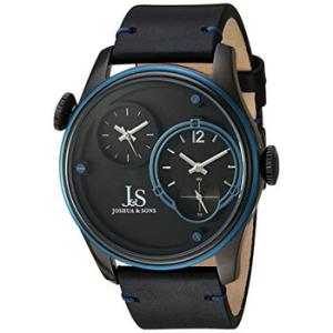 Quartz Black Dual Time Dial Watch JX118BKBU