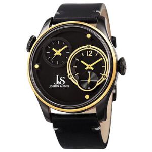 Quartz Black Dual Time Dial Watch JX118BKYG