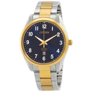 Quartz Blue Dial Watch BI103657L