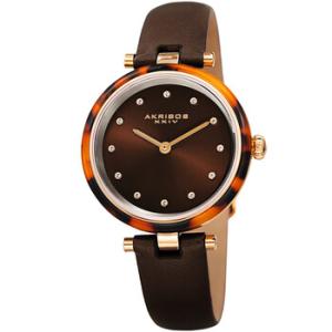Quartz Brown Dial Watch AK1052BR